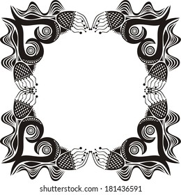 Floral nature pattern background vector illustration