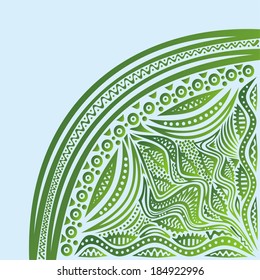 Floral nature pattern background vector illustration