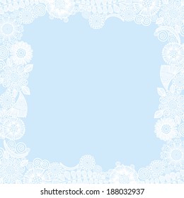 Floral nature pattern background vector illustration