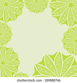 Floral nature pattern background vector illustration