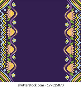 Floral nature pattern background vector illustration