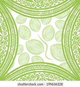 Floral nature pattern background vector illustration