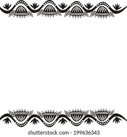 Floral nature pattern background vector illustration