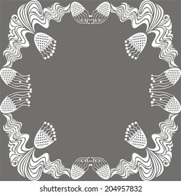 Floral nature pattern background vector illustration