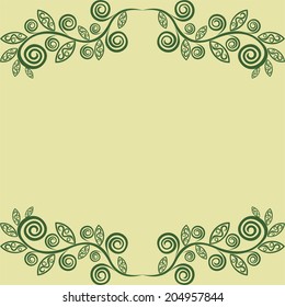 Floral nature pattern background vector illustration