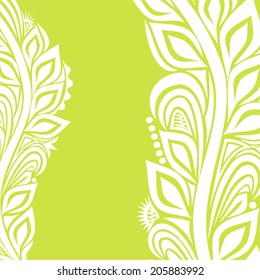 Floral nature pattern background vector illustration