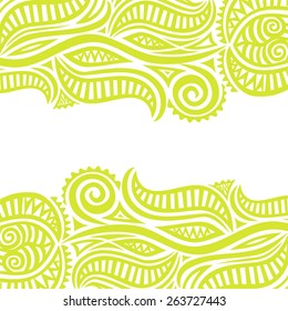Floral nature pattern background vector illustration