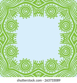 Floral nature pattern background vector illustration