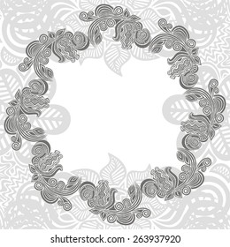 Floral nature pattern background vector illustration