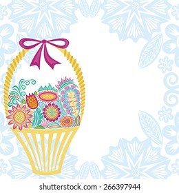 Floral nature pattern background vector illustration