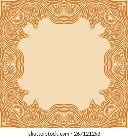 Floral nature pattern background vector illustration