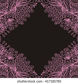 Floral nature pattern background vector illustration