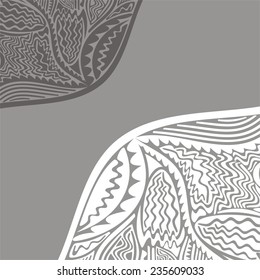 Floral nature pattern card vector illustration