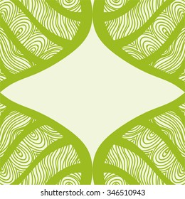 Floral nature pattern card vector illustration