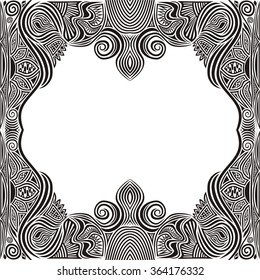 Floral nature pattern card vector illustration