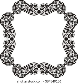 Floral nature pattern card vector illustration