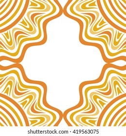 Floral nature pattern card vector illustration