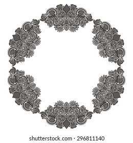 Floral nature pattern design element vector illustration