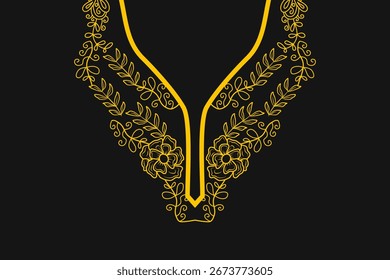 Padrão decote floral. estilo tradicional. decoração, têxtil, tecido, roupas. estilo natural.