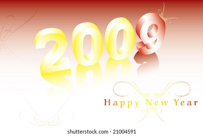 floral new year