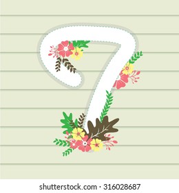 Floral Numbers. 