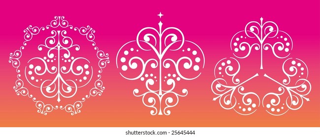 Floral ornament .
