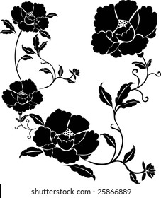 adorno floral.