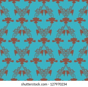 floral ornament background.