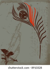 floral ornament background