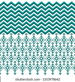 Floral Ornament Batik - Vector Seamless