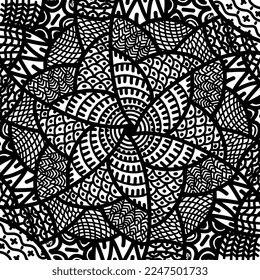 floral ornament decoration vector illustration