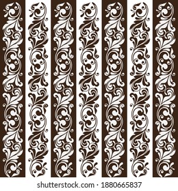 FLORAL ORNAMENT DECORATIONS ELEGANT - CLEAR EDIT TABLE VECTOR 01