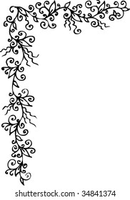Floral ornament. Eau-forte XXXI.