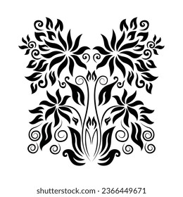 floral ornament flower vector image background illustration