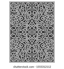 floral ornament illustration image vector