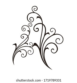 floral ornament illustration vector design. good for ornament and decoration background