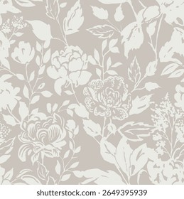 floral ornament in Indian style