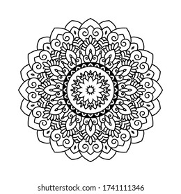 Mandala Ornamental Round Pattern Stock Vector (Royalty Free) 525030415 ...