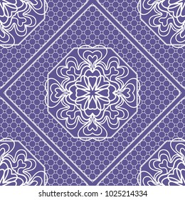 Floral ornament. Modern geometric pattern. Seamless vector illustration. Texture for wallpaper, invitation, decor, fabric. Vector illustration