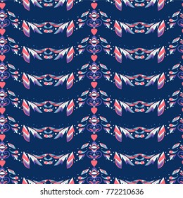 floral ornament, pattern seamless, vector seamless, valentines pattern