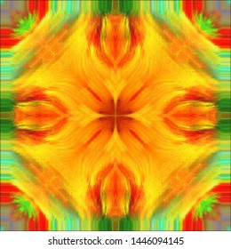 Floral ornament, psychedelic drawing. Pattern vintage style. Business concept. Festive greeting card. Abstract art background. Modern geometric pattern. Festive art backdrop. Creative vector element  