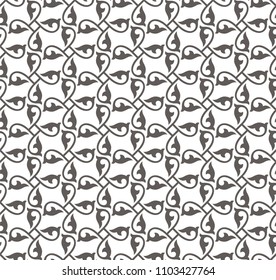 floral ornament seamless pattern