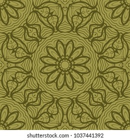floral ornament. seamless pattern. Abstract Geometric Background Design. for design, wallpaper, invitation, fabric, decor