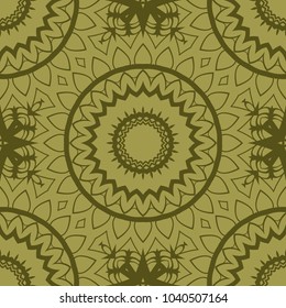 floral ornament. seamless pattern. Abstract Geometric Background Design. for design, wallpaper, invitation, fabric, decor