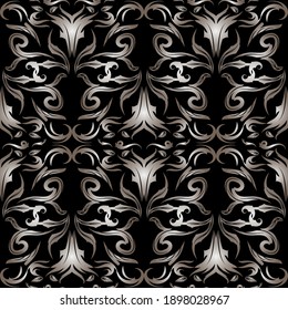 Floral or ornament seamless pattern elegant texture backgrounds