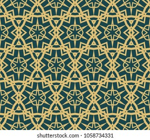 floral ornament. seamless pattern. vector illustration. Tribal Ethnic Arabic, Indian, motif. for interior design and texture.