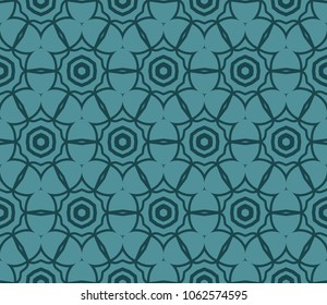 floral ornament. seamless pattern. vector illustration. Tribal Ethnic Arabic, Indian, motif. for interior design and texture.