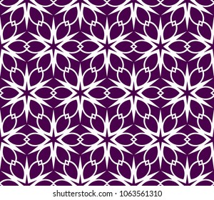 floral ornament. seamless pattern. vector illustration. Tribal Ethnic Arabic, Indian, motif. for interior design and texture.