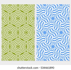 floral ornament. seamless vector pattern set. spring color. for wallpaper, wedding and holiday invitation, fashion design.