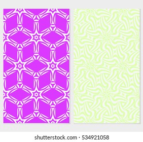 floral ornament. seamless vector pattern set. spring color. for wallpaper, wedding and holiday invitation, fashion design.
